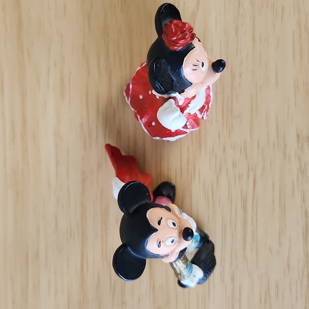 Vtg Bullyland Minnie & Mickey Mouse Spanish Matador & Flamenco Dancer Figurine - Picture 7 of 9